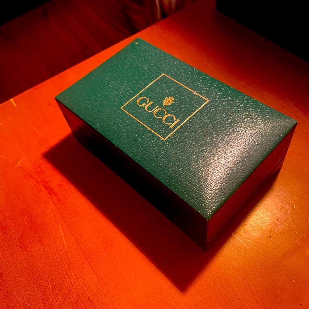 Vintage Gold Gucci watch